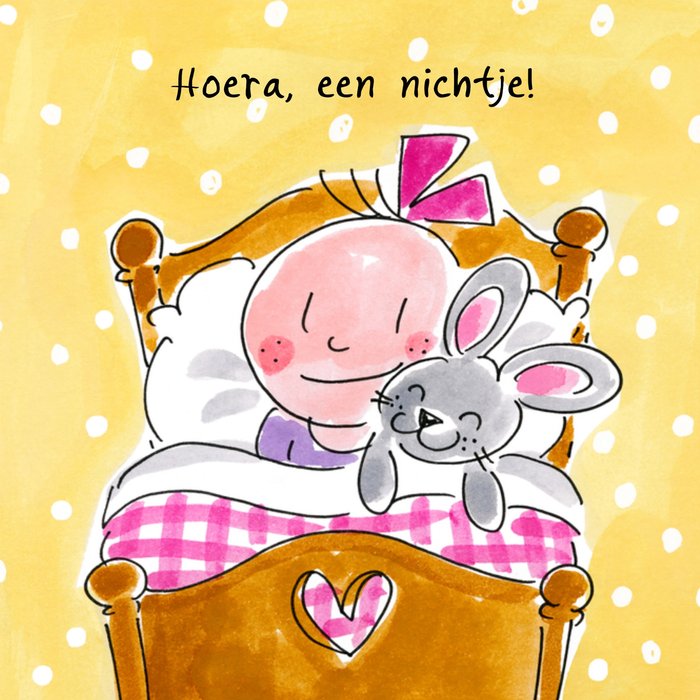 Blond Amsterdam | Geboortekaart | nichtje