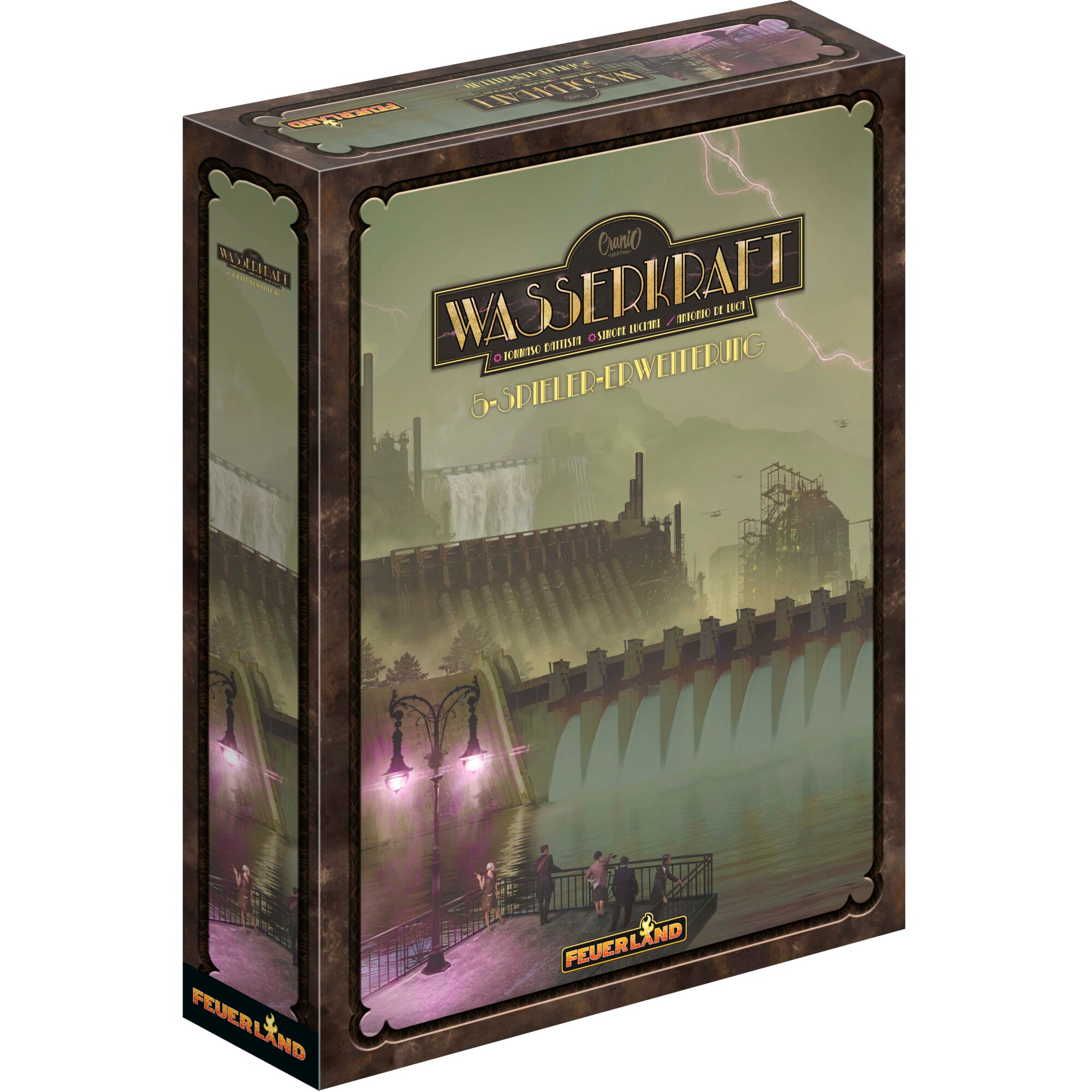 Pegasus Brettspiel Wasserkraft: 5 Spieler Erweiterung