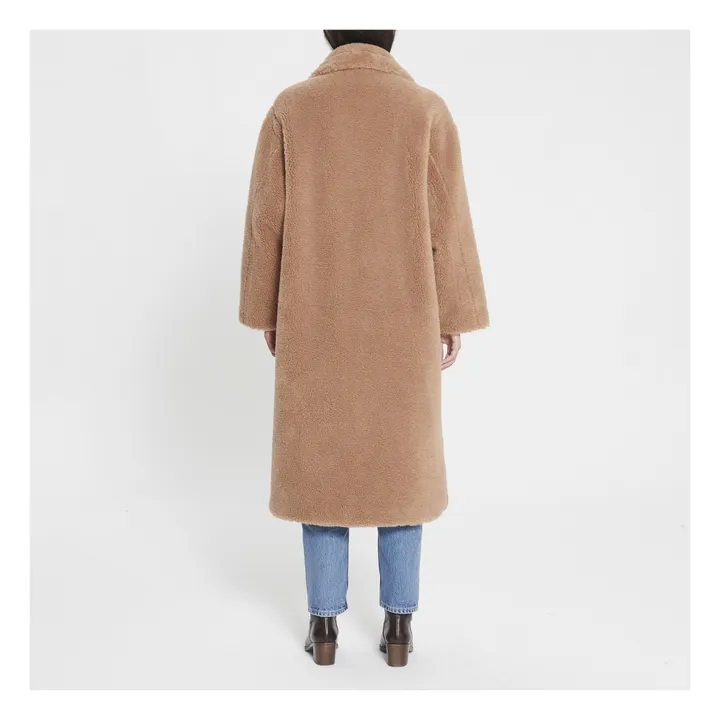 Stand Studio Manteau Maria Façon Fourrure | Camel