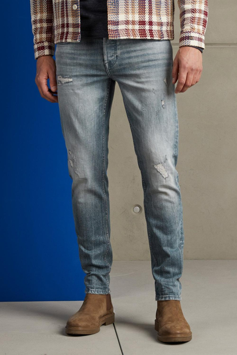 Cast Iron blauwe heren jeans