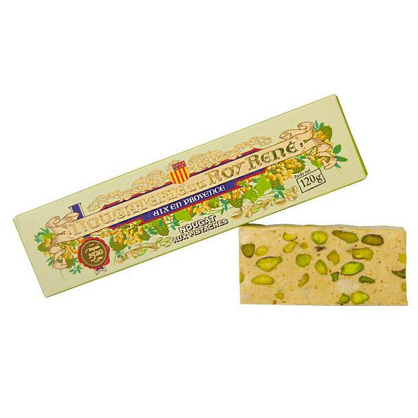 Barre de nougat à la pistache Roy René