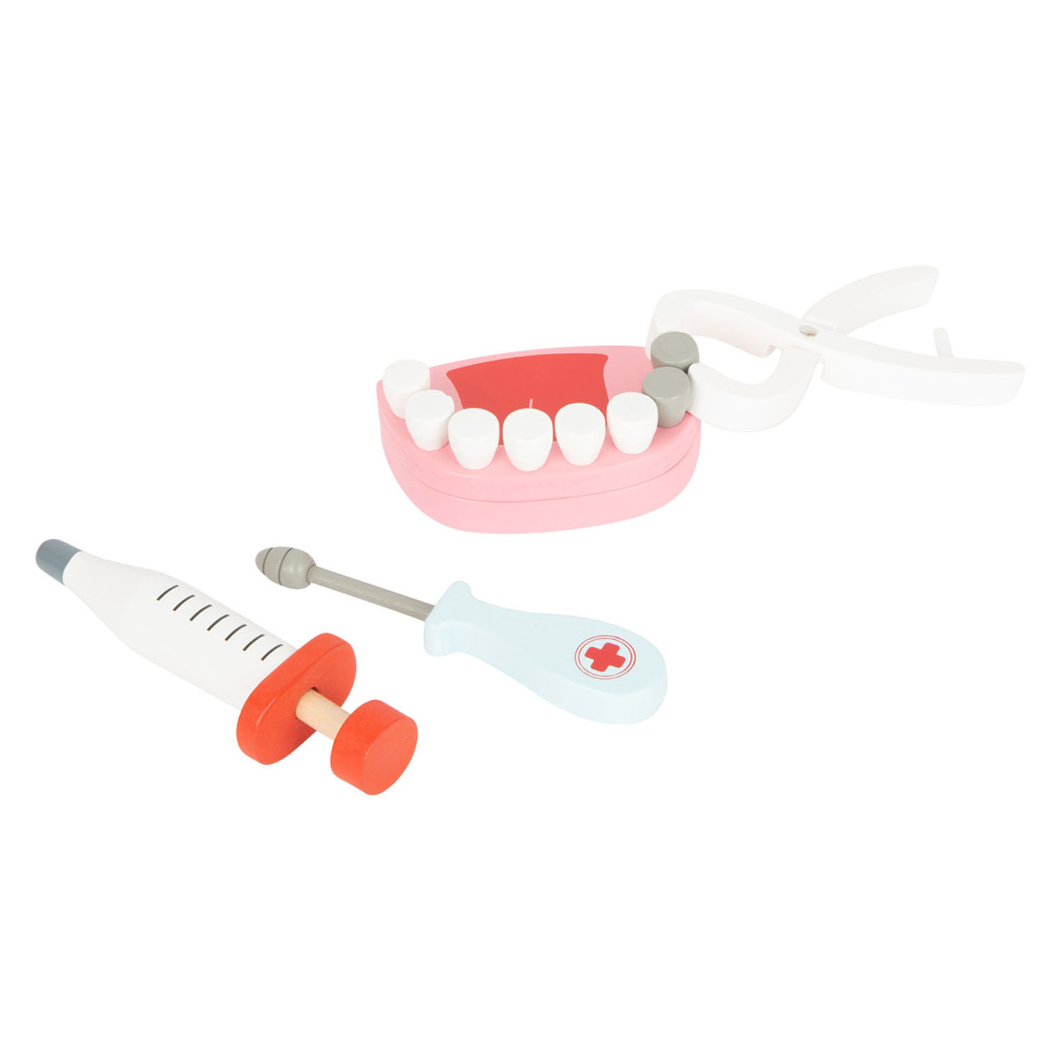 Small Foot-Houten Dokter en Tandarts 2in1 Set in Koffer