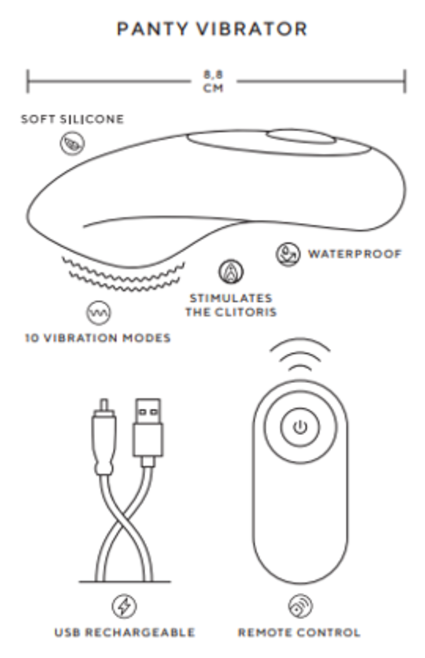 Rfsu vibrator keep me close