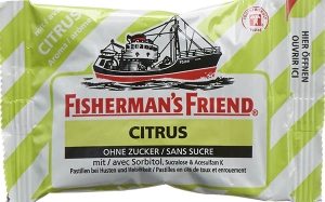 FISHERMAN'S FRIEND Citrus ohne Zucker, 25 g