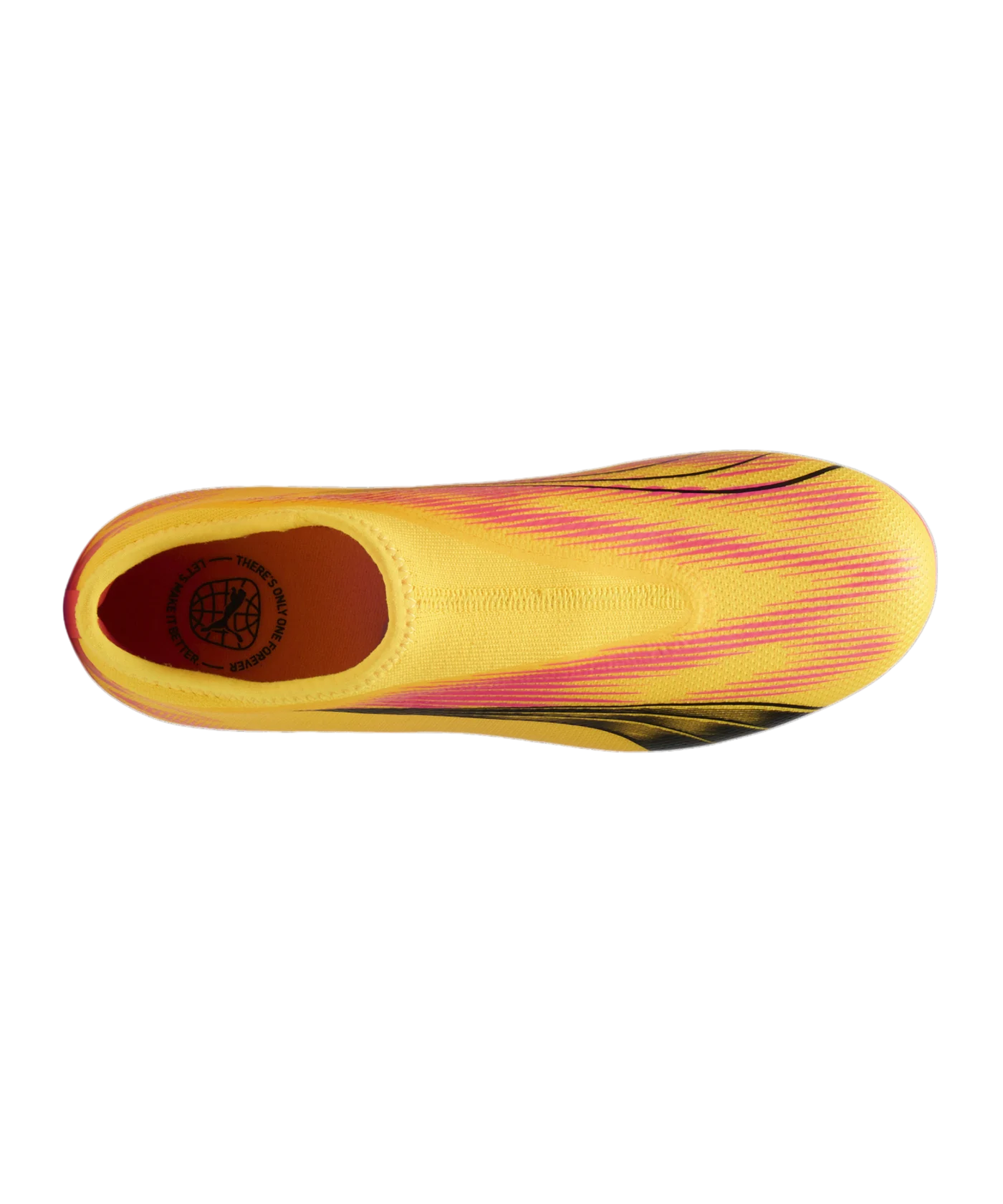 PUMA ULTRA Match LL FG/AG Jr Kids The Forever Faster Orange Schwarz F03