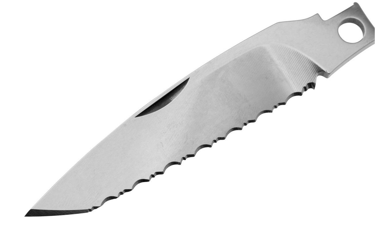 ASK American Service Knife Serrated Blade Tanto, deels gekarteld