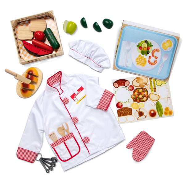 Melissa & Doug - Udskåret Mad