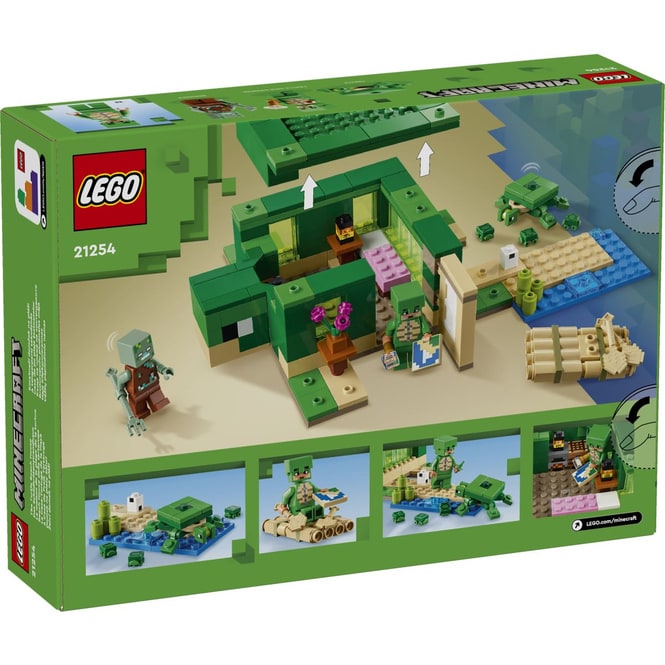 LEGO® Minecraft™ 21254 - Das Schildkrötenstrandhaus