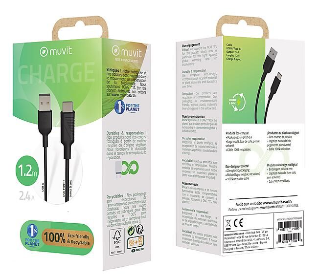 MUVIT - CABLE USB