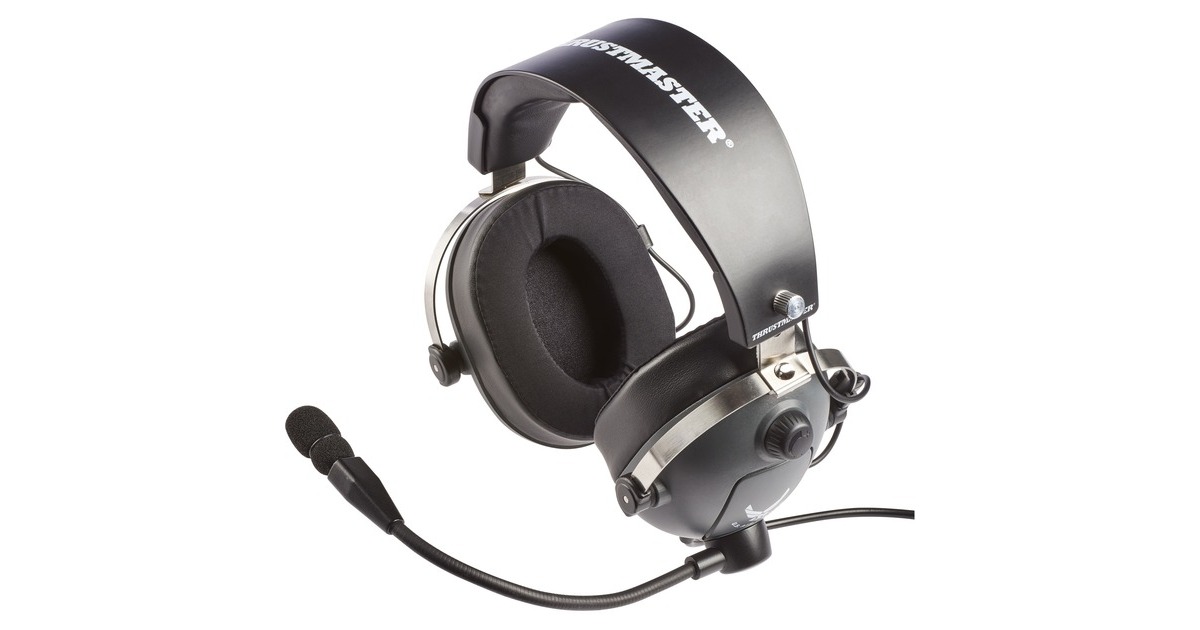 ThrustmasterT.Flight U.S. Air Force Edition headset over-ear gaming headset  (Grijs/metaal)