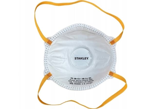Stanley beskyttelsesmasker med ffp2 ventil, 2 stk