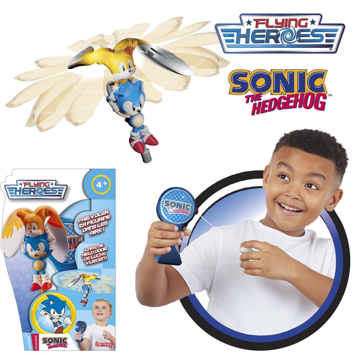 Flying heroes Sonic
