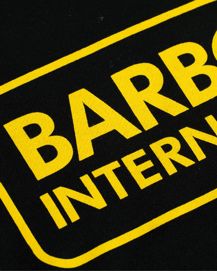 Barbour International Large Logo Sweatshirt Black