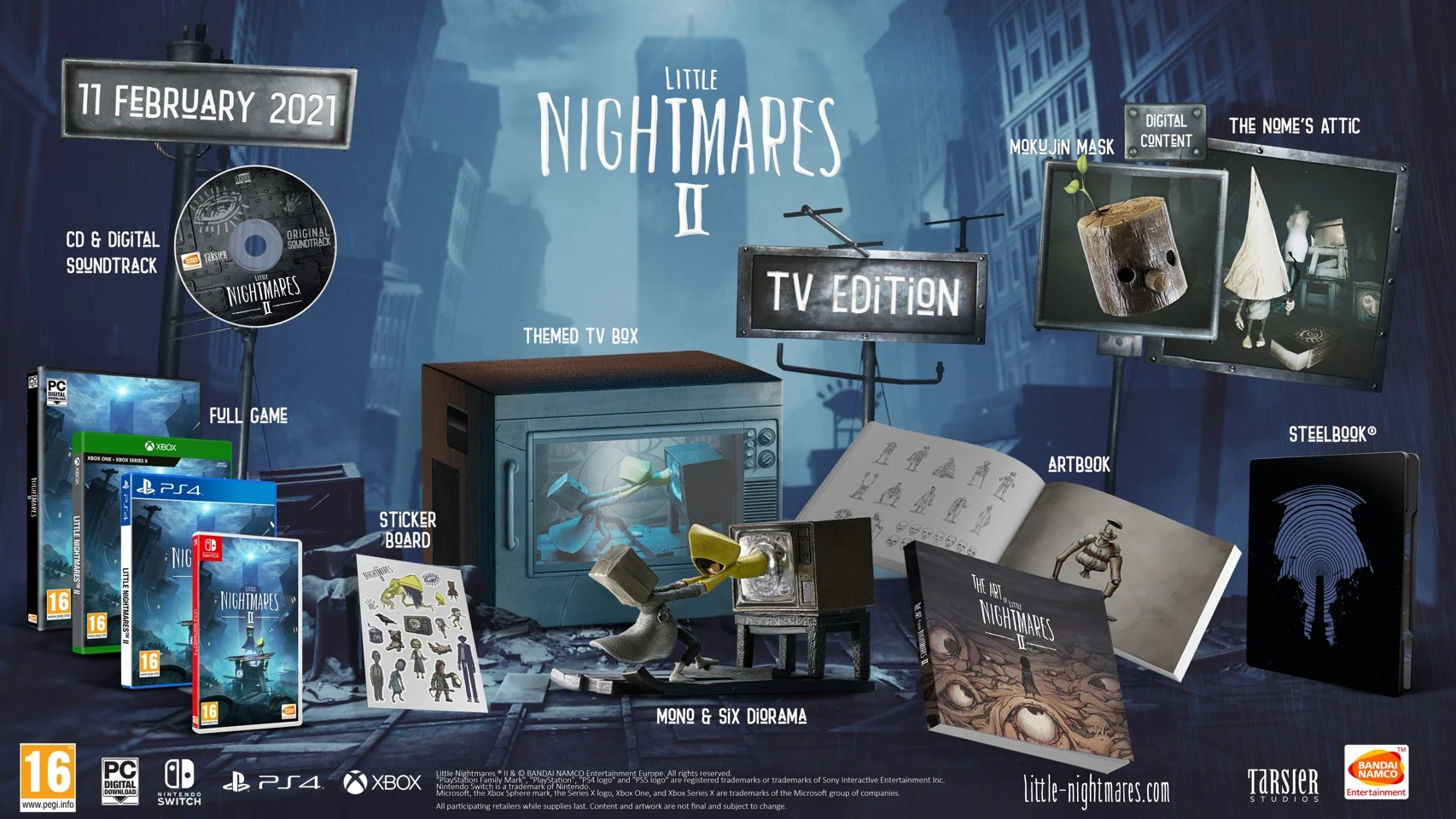 ​Little Nightmares II (2) (TV Edition)- PC