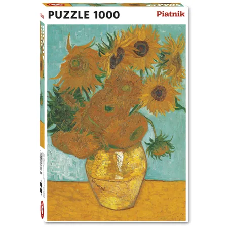 Piatnik Puzzle Van Gogh Vase mit Sonnenblumen, 1000 Teile