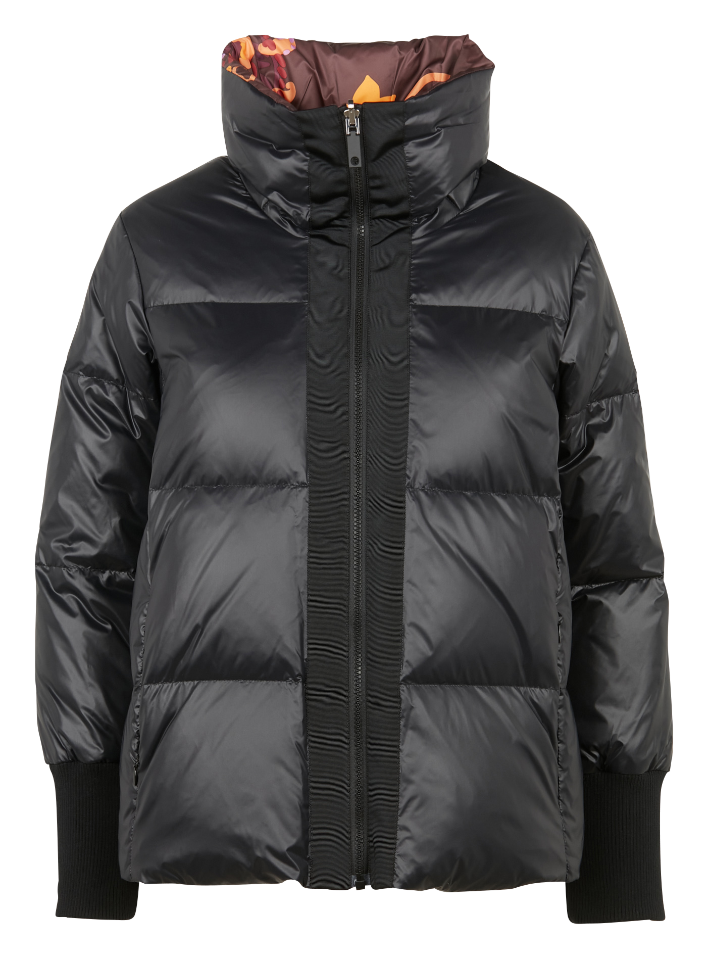 BOZZOLO - Doudoune col montant| Noir