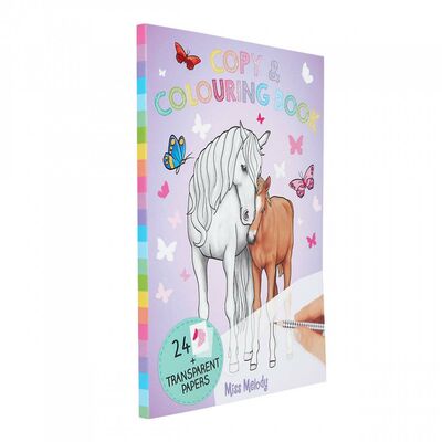 Miss Melody Color & Copy Fargeleggingsbok