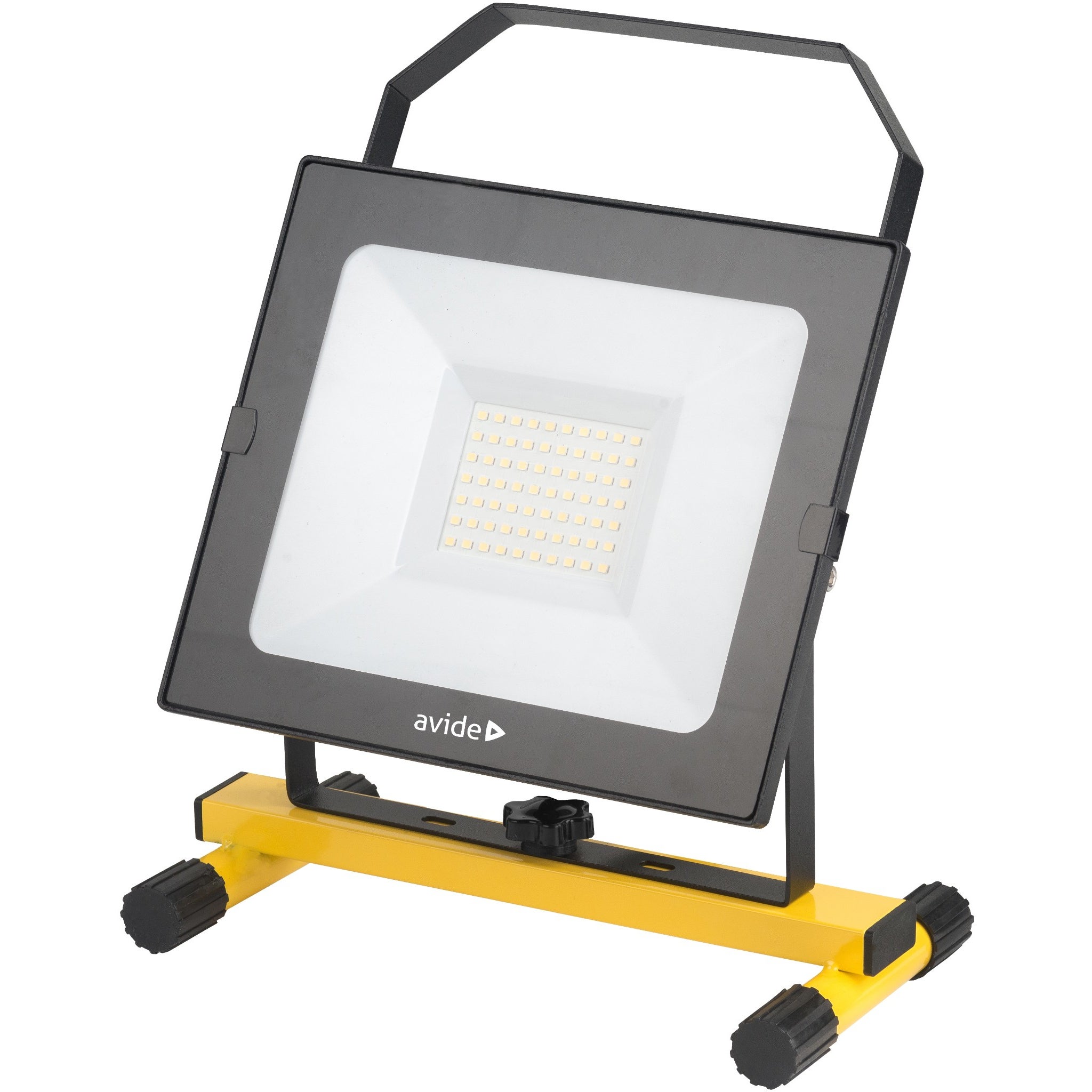 Avide LED Flood Light Slim SMD 50W 1.5M NW 4000K met standaard
