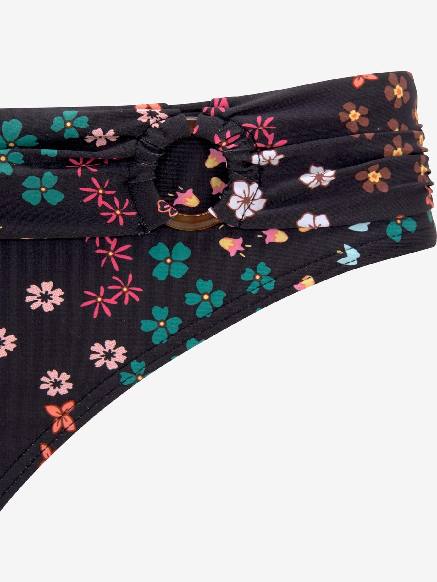 Bas de maillot de bain imprimé floral moderne