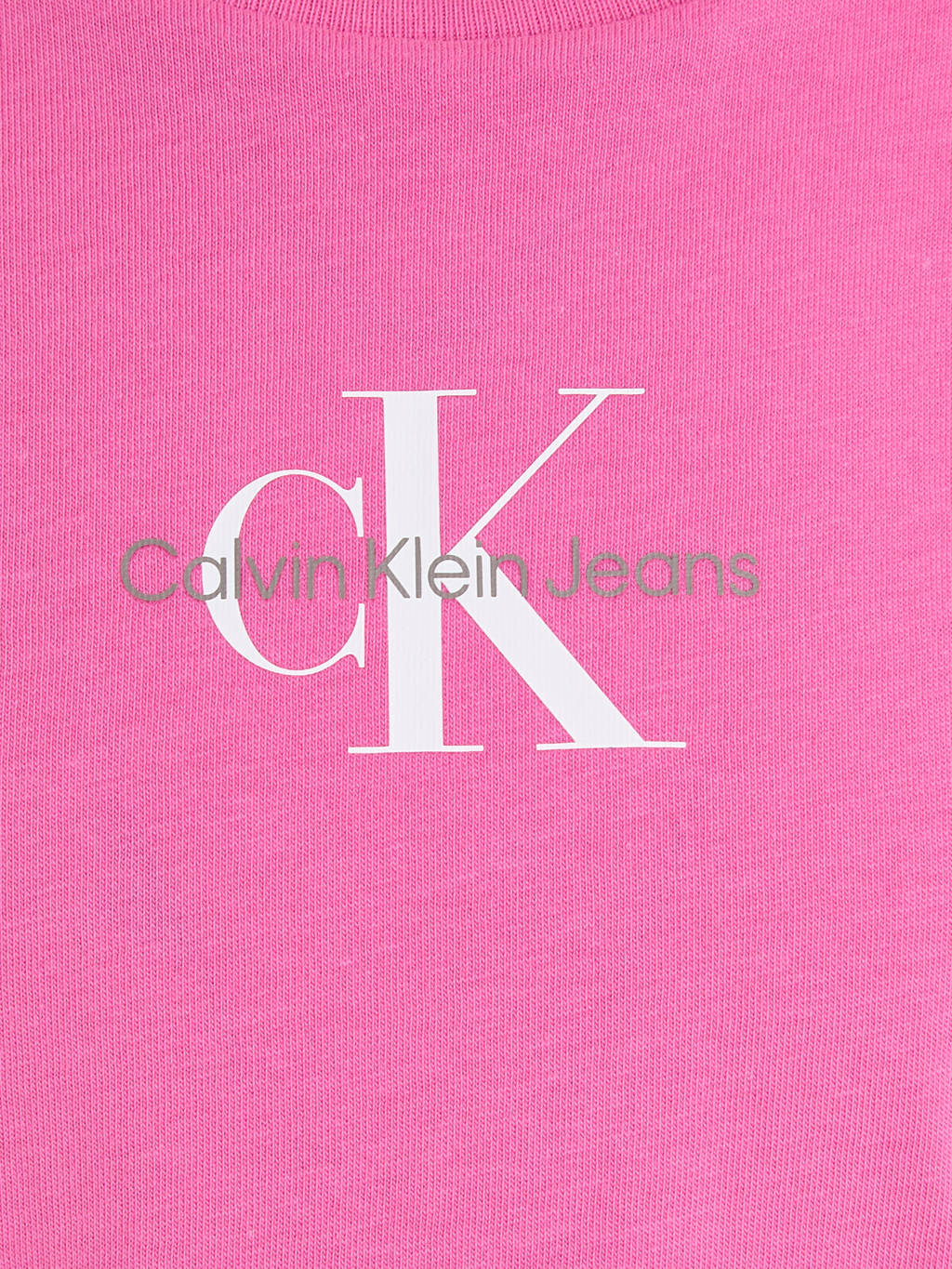 CALVIN KLEIN JEANS T-shirt met logo felroze