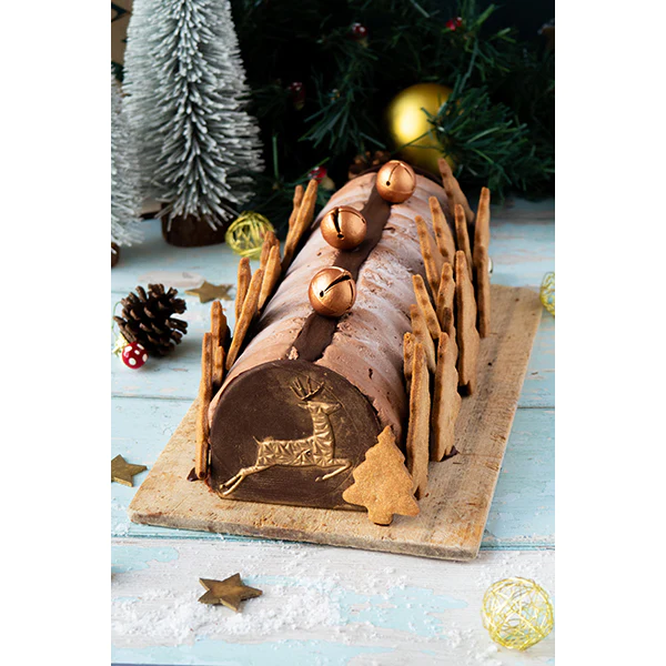 Moule à bûche cannelé extensible 25 à 35 cm Patisse