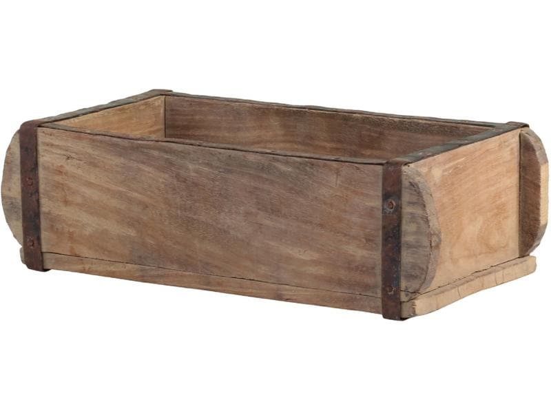 Chic Antique Aufbewahrung alte Backsteinform unika 10 x 30 Dekorative Box