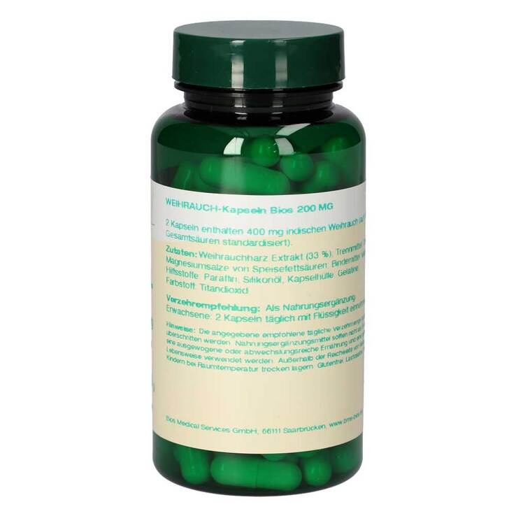 Weihrauchkapseln Bios 200 mg, 100 St