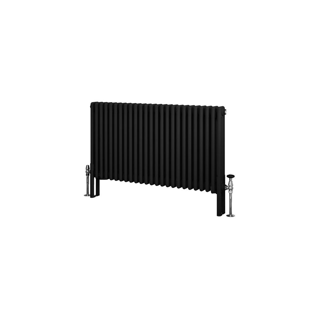 Eastbrook Imperia 3 koloms radiator 115x60cm 2362W zwart mat