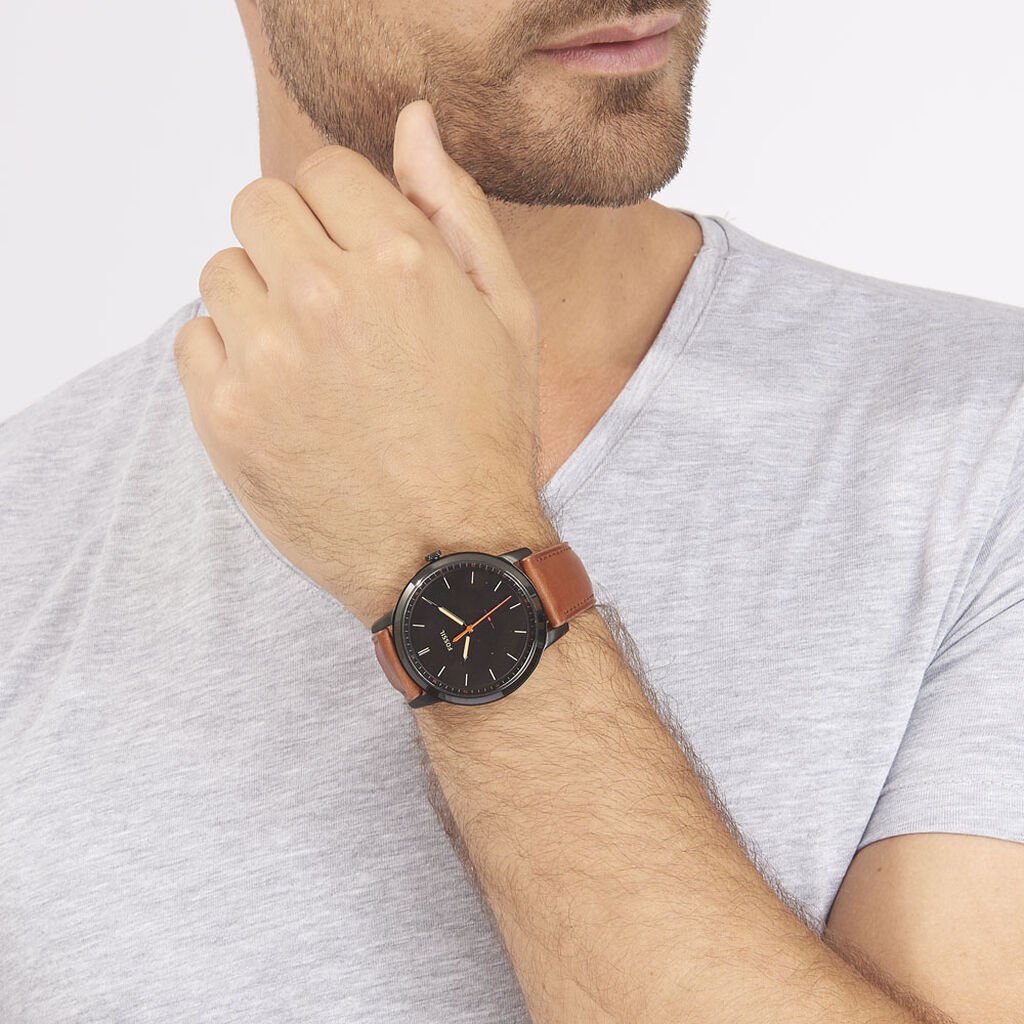 Montre Fossil Minimalist Noir