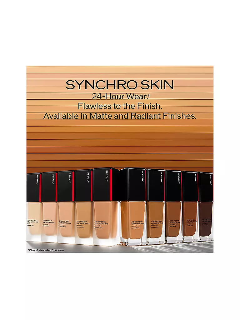 SHISEIDO Synchro Skin Radiant Lifting Foundation (340) keine Farbe