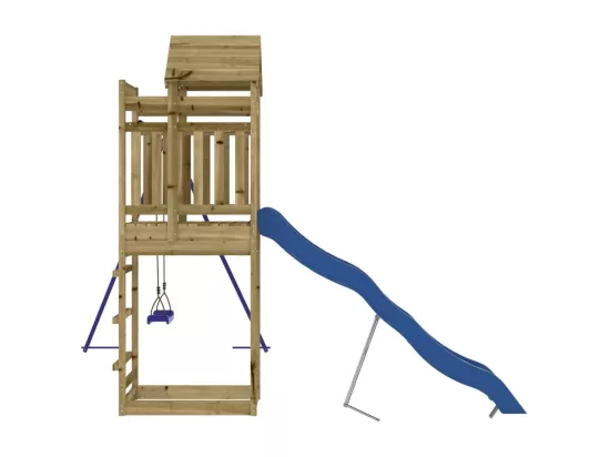 Aire de jeux d'extérieur bois de pin imprégné