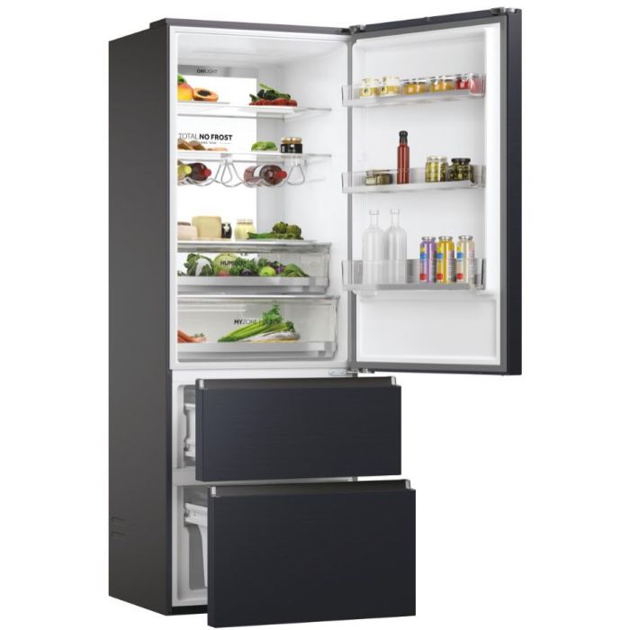 Haier Kühl -Gefrierkombination 3D 70 Serie 7 HTW7720ENMB