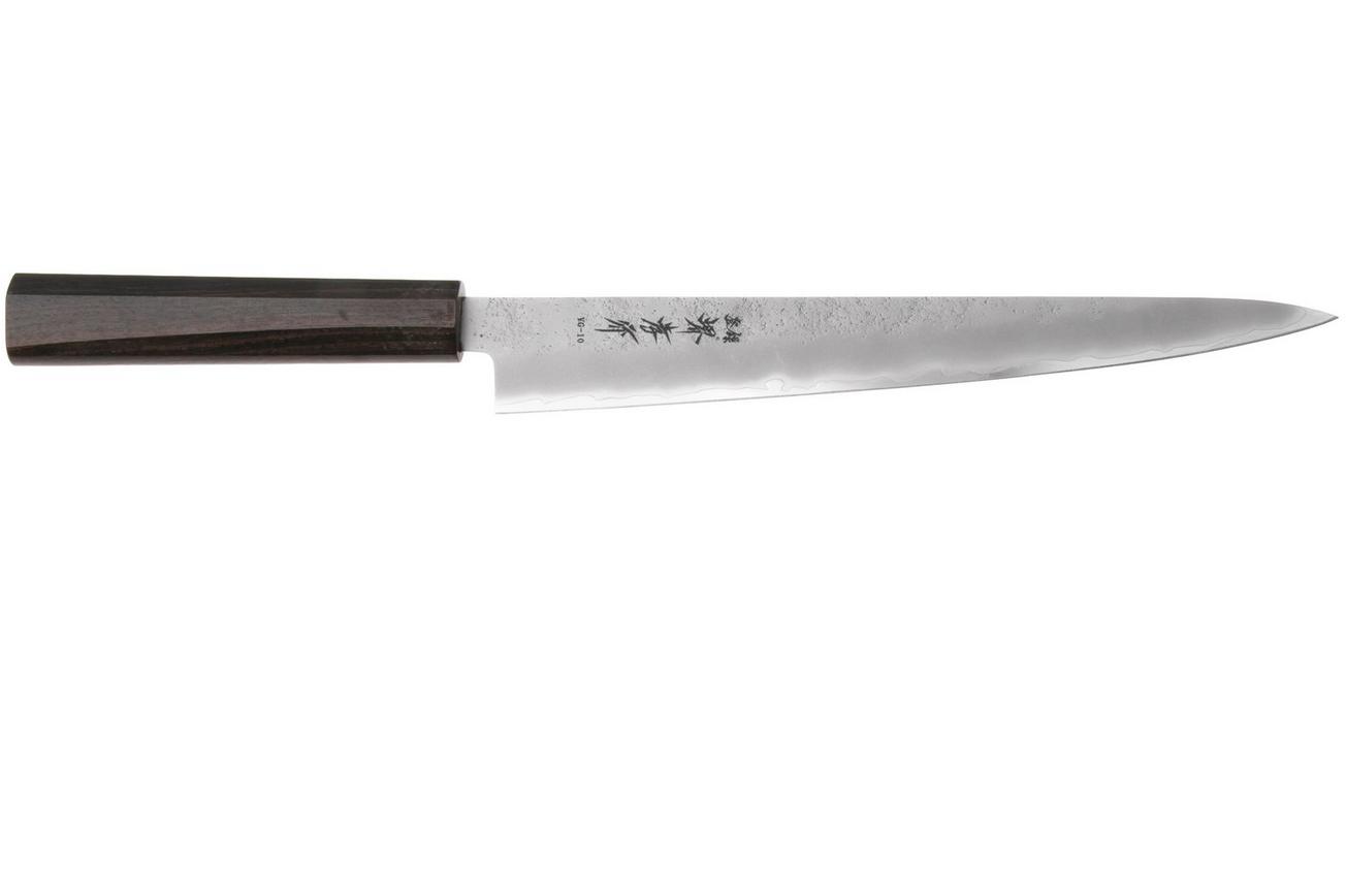 Sakai Takayuki Nashiji VG10 Ebony 14097 wa-sujihiki, 24 cm