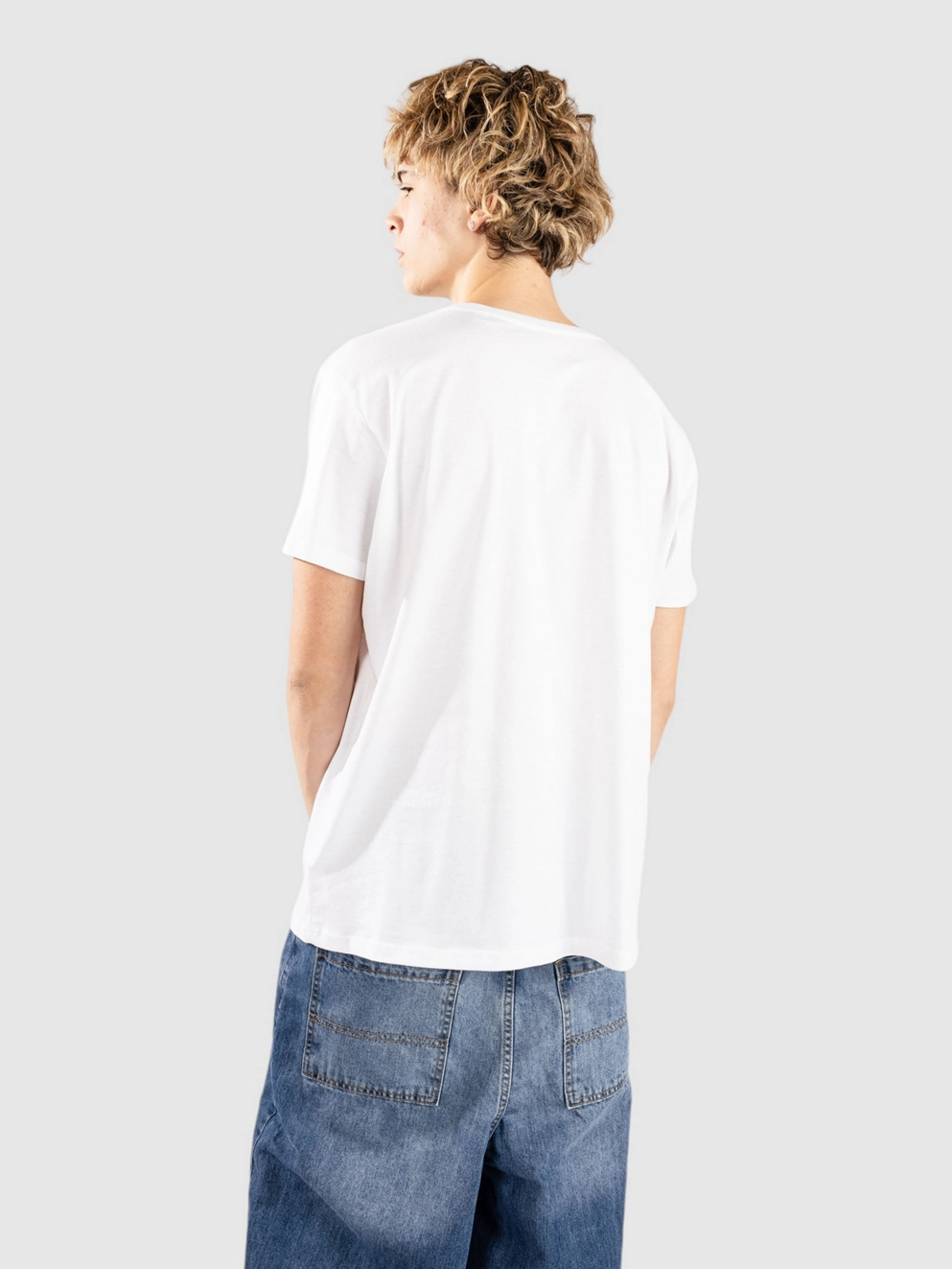 Fat Moose Knock Out T-Shirt white