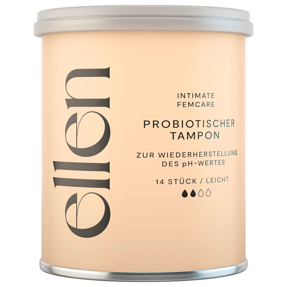 ellen® probiotischer Tampon leicht