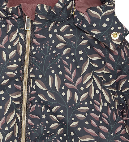 Hust and Claire Winterjacke - HCObina - Ombre Blue m. Print