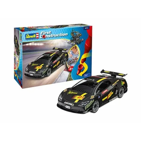 Revell First Construction Rennwagen, schwarz