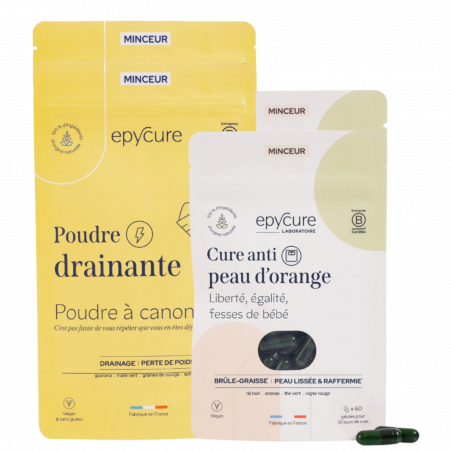 Epycure Laboratoire Pack Duo Élimination 2 mois