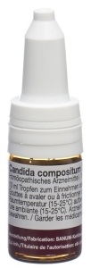 SANUM Candida compositum Tropfen D 5 Fl 10 ml