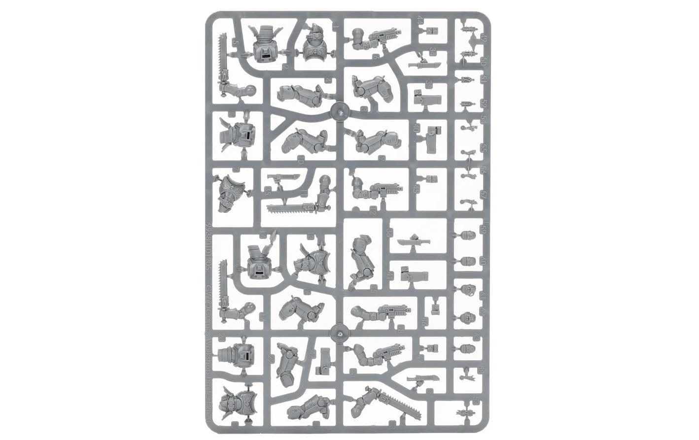 Figurenset WH40K Space Marines Sturm-IntercessorenWarhammer 40.000 Bausatz
