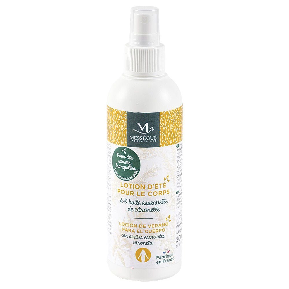 Lotion pour le corps citronnelle Mességué