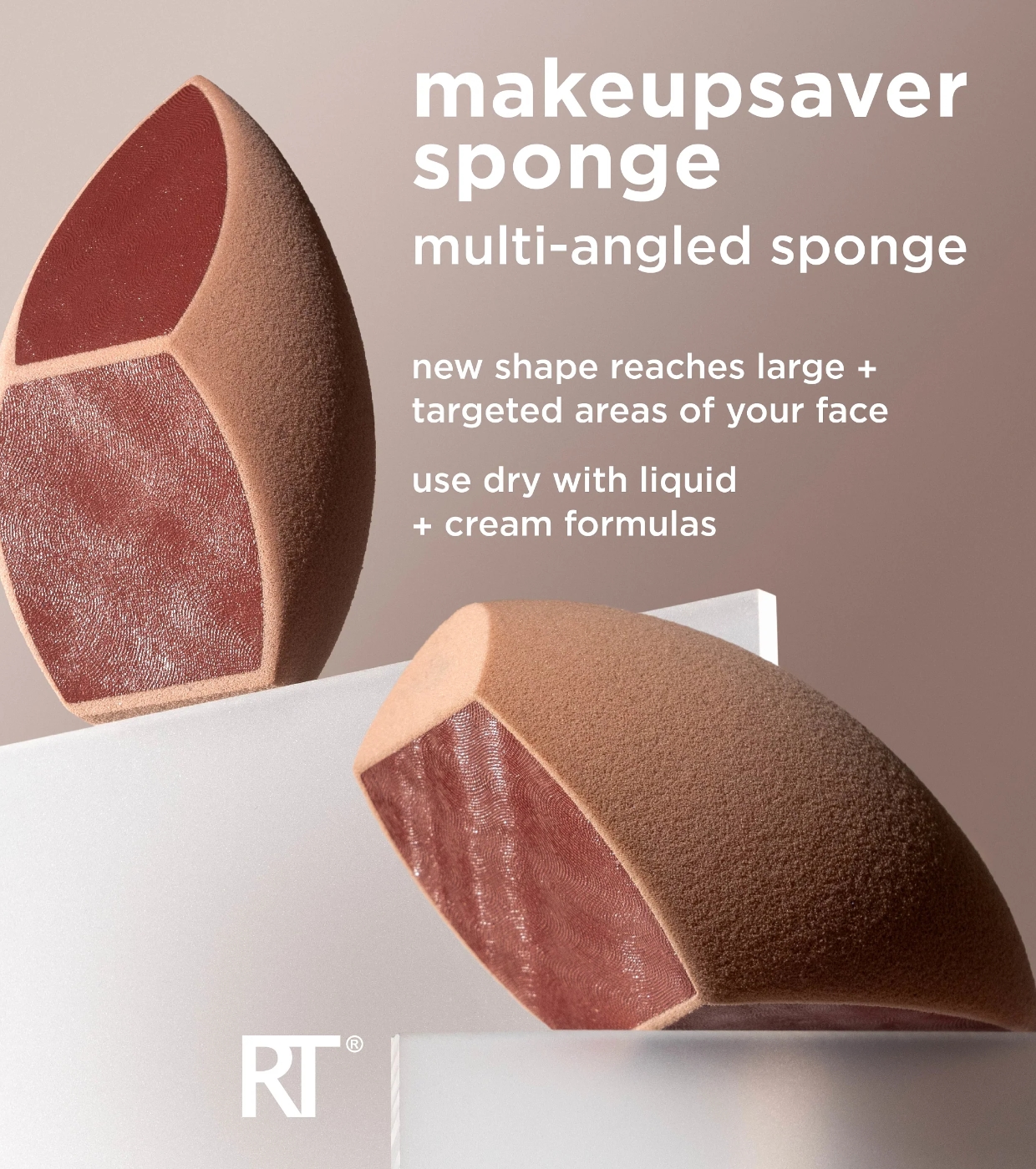 Real Techniques - Esponja de maquiagem Makeupsaver