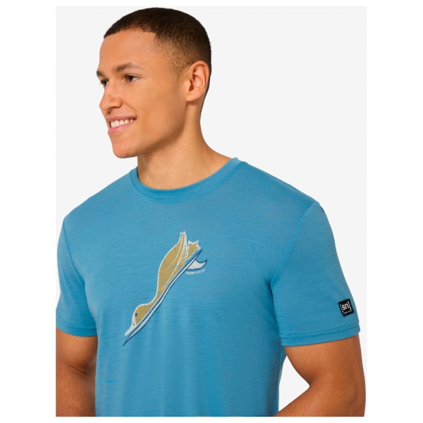 super.natural - Duck Dive Tee - Haut en mérinos