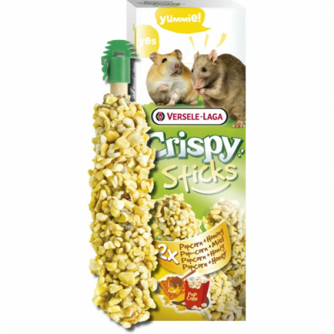 Sticks Crispy Versele Laga pour hamsters et Rats