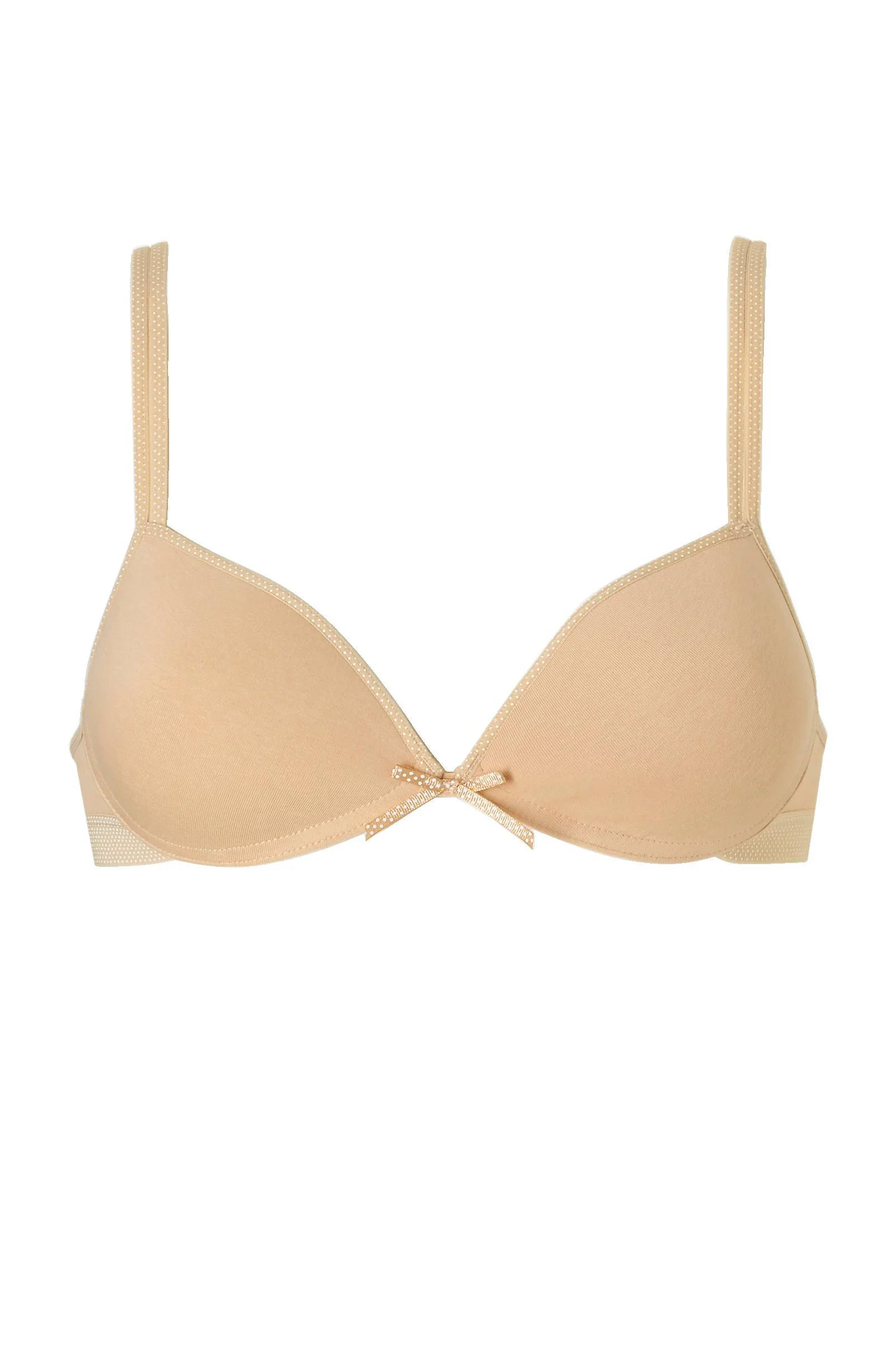 Boobs & Bloomers voorgevormde tienerbh beige