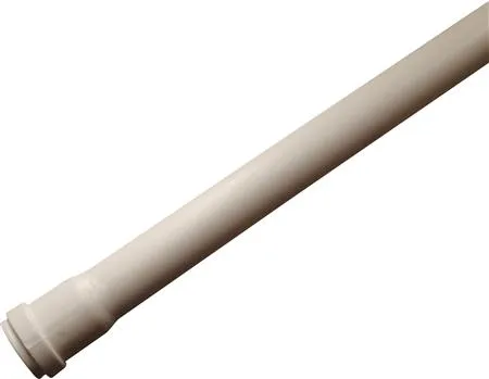 HTP rør med 1 muffe 40-250 mm hvid