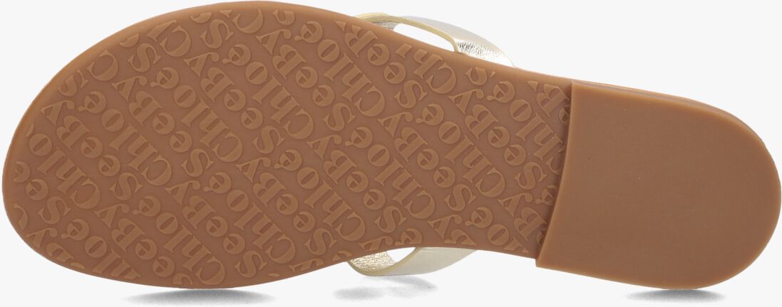 SEE BY CHLO\u00C9 gouden see by chlo&eacute; teenslippers hana