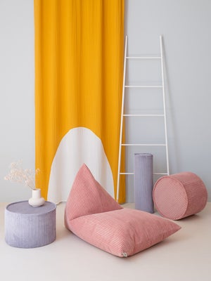 Wigiwama Big Lounger Saccosekk, Pink Mousse