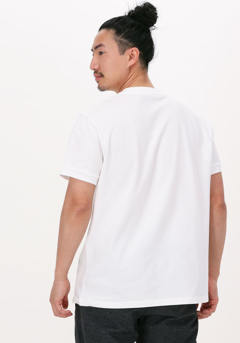 FRED PERRY witte fred perry t-shirt pocket detail pique shirt