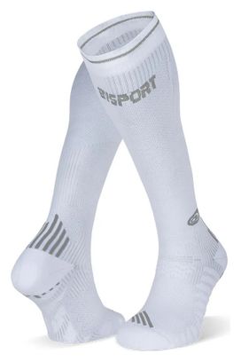 Chaussettes BV Sport Run Compression BlancGris